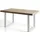 alpi möbel LOFT-U 180-280 x 77 x 90 cm sonoma