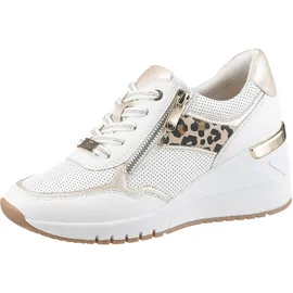 Marco Tozzi Sneaker Low Damen Weiß/Beige 39