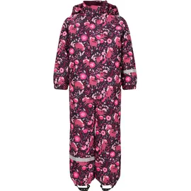 ZigZag Schneeoverall ZIGZAG "Tower", Kinder, Gr. 122, EURO-Größen, beere, fuchsia, 100% Polyester, lang, Overalls, mit wasser- und winddichter TPU-Membran
