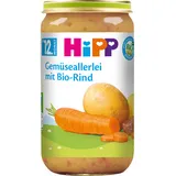 HiPP Bio Gemüseallerlei mit Bio-Rind 250 g