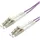 Roline LWL-Kabel 50/125μm OM4, LC/LC, violett, 20 m