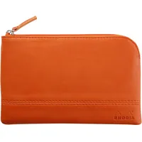 Rhodia Rhodiarama Etui aus Kunstleder Reißverschluss, 11x17 cm Tangerine