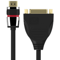 PureLink HDMI/DVI Portsaver Adapter - Ultimate Serie - 0,15m