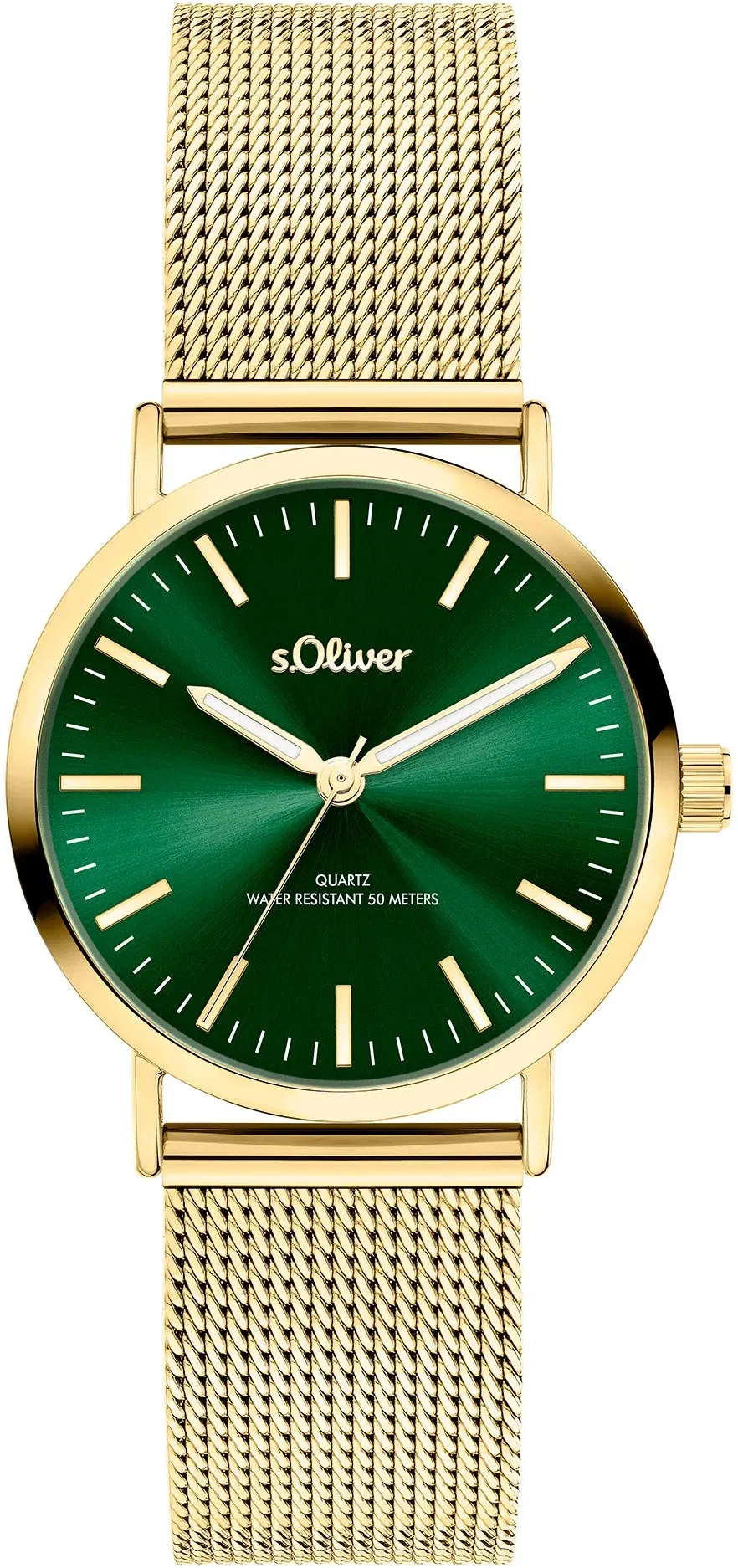 s.Oliver Armbanduhr - Essential Time
