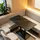 360Home Esszimmertisch 60 x 75 x 60 cm schwarz