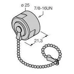 Turck Verschlusskappe RKMV-CCC