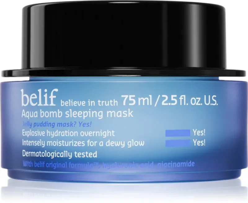 belif Aqua Bomb Sleeping Mask intensive hydratisierende Maske  für die Nacht 75 ml