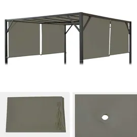 Proregal Ersatzdach Pavillon Baia 2,72 x 4,96 m Taupe