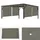 Proregal Ersatzdach Pavillon Baia 2,72 x 4,96 m Taupe