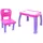 Jamara Kindersitzgruppe Lets Study rosa
