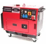 Diesel Stromerzeuger 5800 Generator 06263 Schallisoliert 400v Leise Schallgedämm