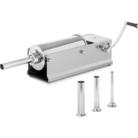 Royal Catering Wurstfüller horizontal Wurstfüllmaschine Wurstspritze Wurstpresse Edelstahl 5