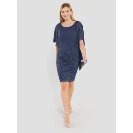 Swing Cocktailkleid Blau 48