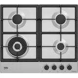 Beko HIAW64225SXE Edelstahl Integriert 58 cm Gaskochfeld 4 Zone(n) - Silber