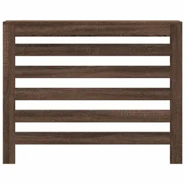 vidaXL Heizkörperverkleidung Braun Eiche 104x20x82 cm Holzwerkstoff