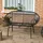 Outsunny Rattansessel 72 x 83 x 132 cm schwarz