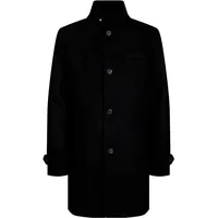 JACK & JONES Melton Mantel - Black - L