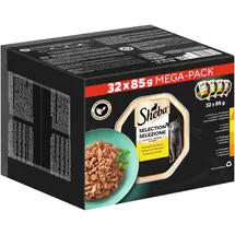 Sheba Selection in Sauce Geflügel Variation 32 x 85 g