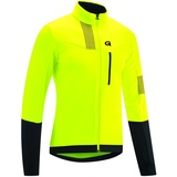 Gonso Valaff Jacke, safety yellow / black, 4XL