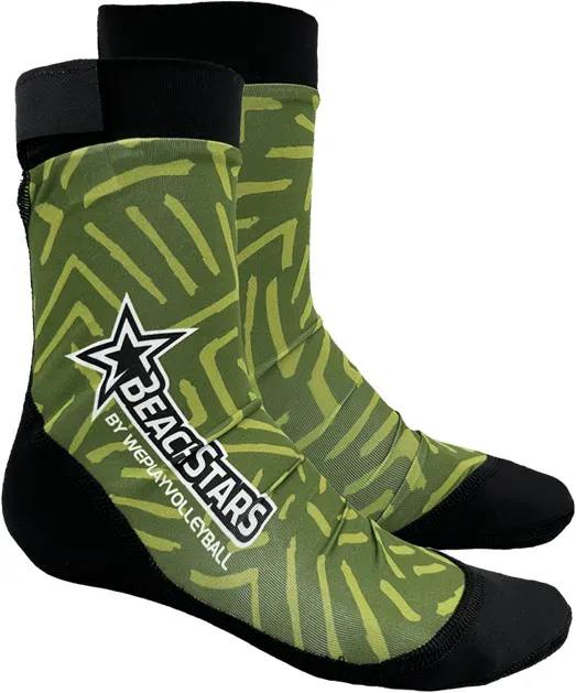 Ballsportdirekt Beachstar Labyrinth Socken Grün