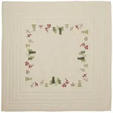 Rico Design Stickpackung Gezählter Kreuzstich, Tischdecke Winterlandschaft