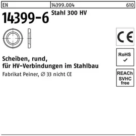 Peiner Umformtechnik EN 14399 -6 Stahl 30 Scheiben -P- S