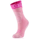 SIDAS Ski Merino Junior Socks - Kinder Skisocken - hellpink - 27-30