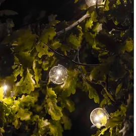 Lumisky Lichterkette Kunststoff 5,7 m 10 Lampen transparent