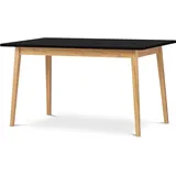 Konsimo Esstisch, Frisk Schwarz, Spanplatte, Scandinavian, 140x75x80cm - Schwarz