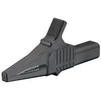 Multi-Contact Sicherheits-Abgreifklemme CAT II, 1000 V, 4 mm, schwarz