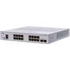 Business 350 Desktop Gigabit Managed Switch, 16x RJ-45, 2x SFP (CBS350-16T-2G)