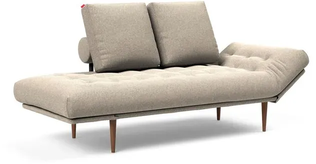 INNOVATION LIVING Schlafsofa Rollo Styletto Stoff Beige