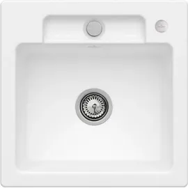 Villeroy & Boch Siluet 50 S stone white + Excenterbetätigung
