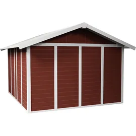 Grosfillex Deco 11 3,55 x 3,15 m rot/weiß