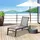 Outsunny Sonnenliege 169 x 65 x 102 cm Grau