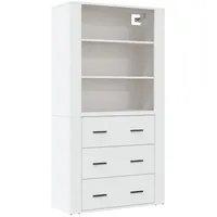 vidaXL Highboard 3185391 Weiß