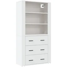 vidaXL Highboard 3185391 Weiß