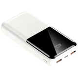 Conrad M3000 Powerbank 20000 mAh LiPo USB Schwarz/Weiß