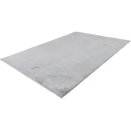 Kayoom Emotion 525 Hochflorteppich 80 x 150 cm Silber
