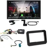 Kenwood DMX8021DABS Android Auto CarPlay Einbauset für Suzuki Ignis MF ab 2017