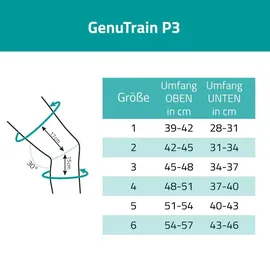 Bauerfeind Kniebandage GenuTrain P3 1 St.