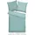 Tom Tailor Renforcé Bettwäsche MEDIUM STRIPES Türkis 155 x 220 cm + 80 x 80 cm
