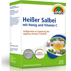 Sunlife Heißer Salbei + Honig Sticks 20 Stück