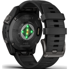 Garmin fenix 7 Pro Sapphire Solar schwarz/carbongrau