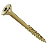 Sanundo Jet-Fast Spanplattenschrauben, TX20 5,0x80 gelb verzinkt 100 Stck/Paket