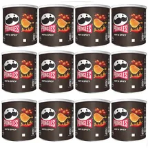 Pringles Hot und Spicy Stapelchips würzig und scharf 40g Pack