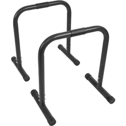 Push-up Stand Bar Parallettes Schwarz/Rot/Blau EINHEITSGRÖSSE