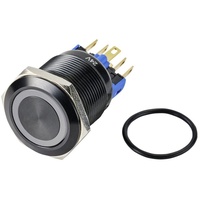 TRU Components TC-9428220 GQ22-11ZE/B/12V/A Drucktaster 250 V/AC 3 A