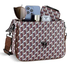 Bugatti Ella Classic Bag Umhängetasche Kunstleder Brown