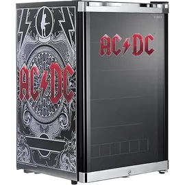 CUBES HC 203 E AC/DC Getränkekühlschrank (115 l, 845 mm hoch, Schwarz/Rot)